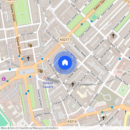 Caroline Terrace, Belgravia, Westminster, SW1W