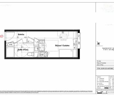 Location Appartement 1 pièce 20m² MERIGNAC 33700 - Photo 4