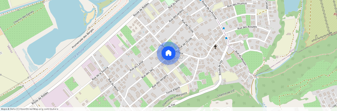 1994, Aproz (Nendaz), Rue Des Iles