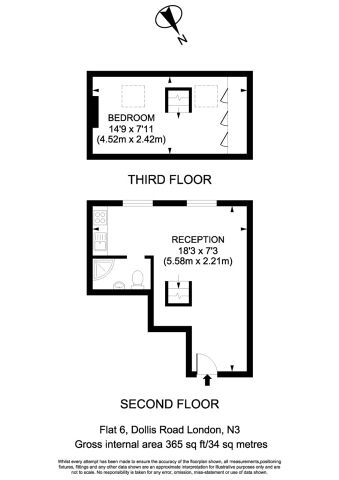 1 Bed Flat, Dollis Road, N3 - Photo 5