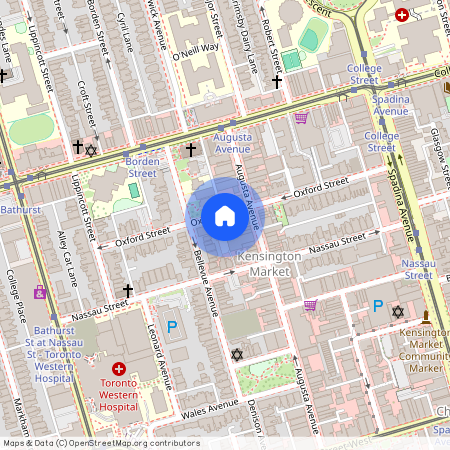 87 Oxford Street Unit# Upper, Toronto