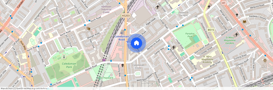 Georges Road, Holloway, N7