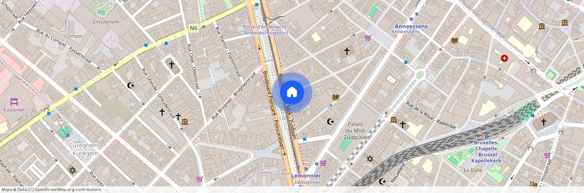 Boulevard du Midi, 36, 1000, Bruxelles