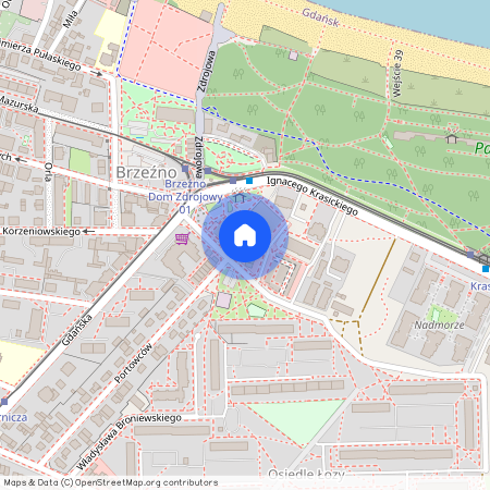 ul. Portowców, Brzeźno, Gdańsk, pomorskie