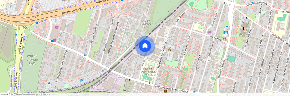 Krowodrza, Azory, ul. Bolesława Czerwieńskiego, Kraków