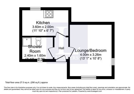 1 bedroom studio to rent Crawley Green Road, Luton, Bedfordshire, LU2 - Photo 2