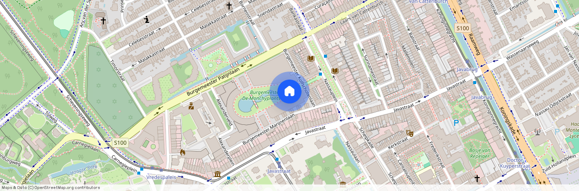 Burgemeester De Monchyplein, 2585DD, Den Haag