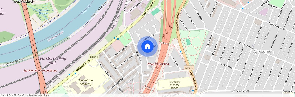 Aidan Court, Middlesbrough, TS5