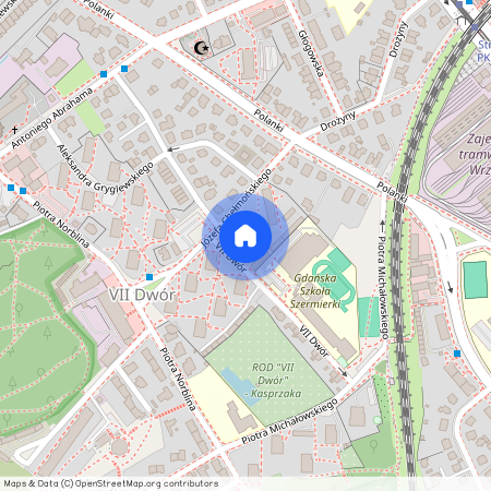 ul. Józefa Chełmońskiego, VII Dwór, Gdańsk, pomorskie