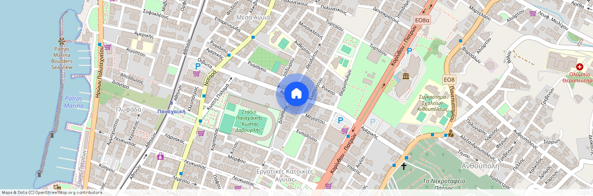 Αμερικής, 62 264 41 Πάτρα, Μέσα Αγυιά - Παναχαϊκή (Πάτρα)