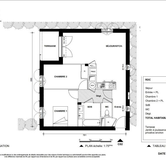 Location Appartement 3 pièces 60m² NOIRMOUTIER EN L ILE 85330 - Photo 1