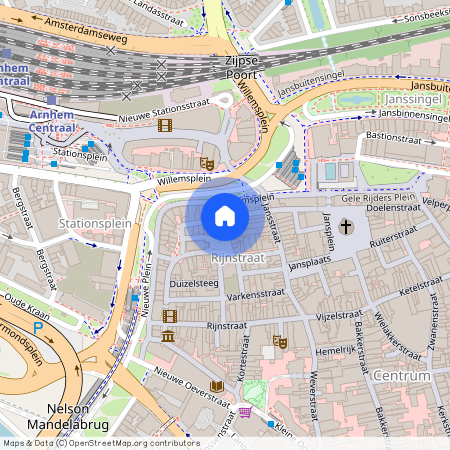 Stationsplein, 6811 GT, Korenstraat, Arnhem