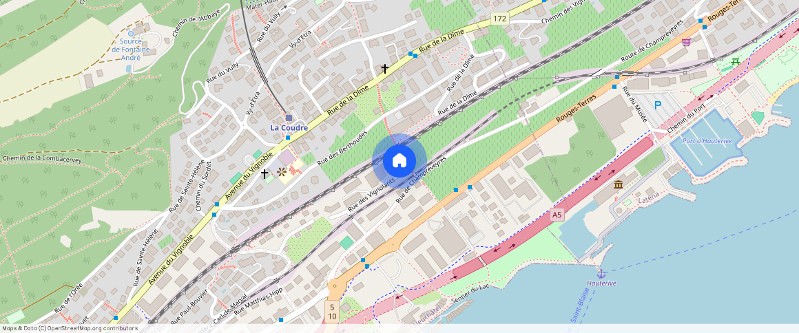 Rue des Vignolants **, 2000, Neuchâtel