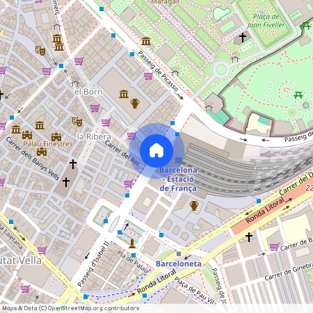 Avinguda del Marquès de lArgentera, Barcelona, Catalonia 08003