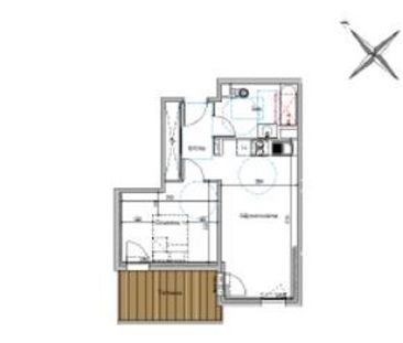 location Appartement T2 DE 43.25m² À MONTPELLIER - Photo 5