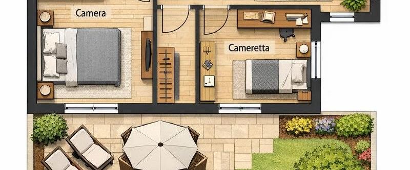 Trilocale con garage - Caselle - Photo 1