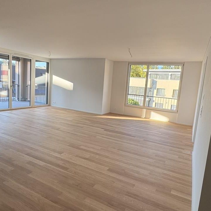 Moderne 4.5-Zimmer-Neubauwohnung mit grosszügigem Balkon - Erstbezug - Photo 1