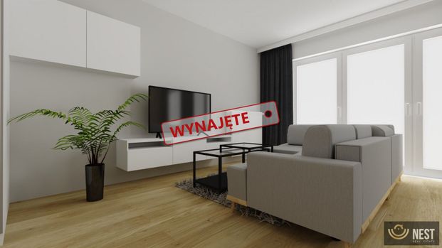 Jednopokojowe mieszkanie w nowo powstałym apartamentowcu ! - Zdjęcie 1