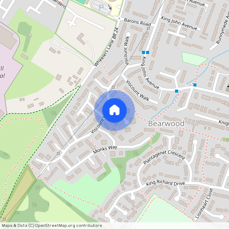 Viscount Walk, Bearwood, Bournemouth, BH11