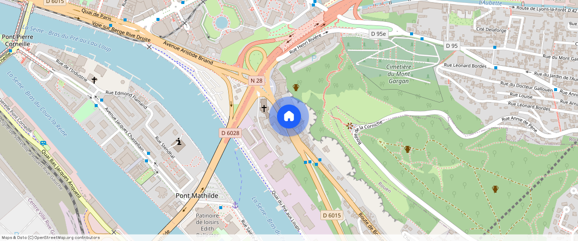 SEINE-MARITIME (76), - NORMANDIE, BONSECOURS (76240)