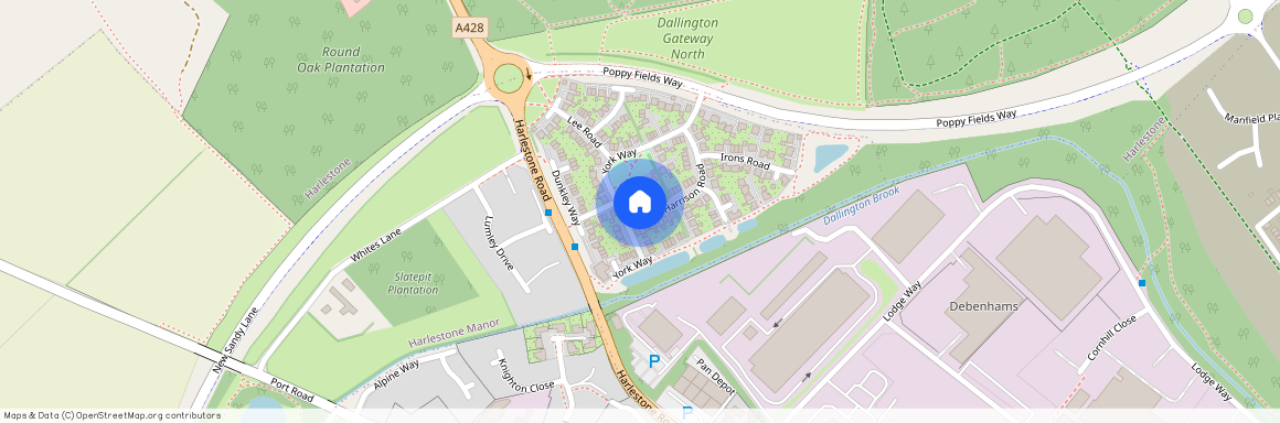 York Way, Northampton, Northamptonshire, NN5 6UX, Northampton