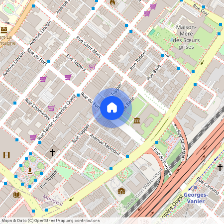 1241 rue du fort, Ville-Marie, Ville-Marie, Ile de Montréal, H3H 2B8