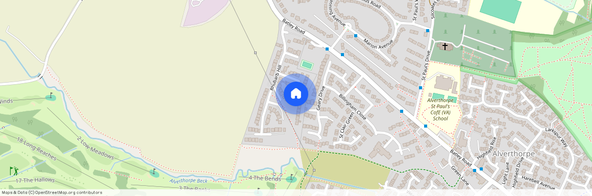 Whitwell Close, Wakefield, West Yorkshire, WF2