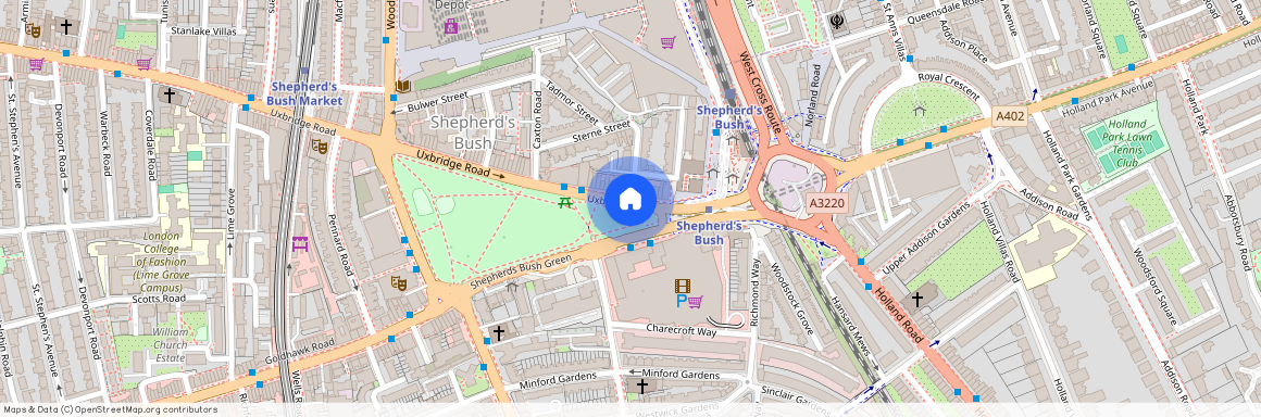 Uxbridge Road, Shepherd's Bush, London, W12