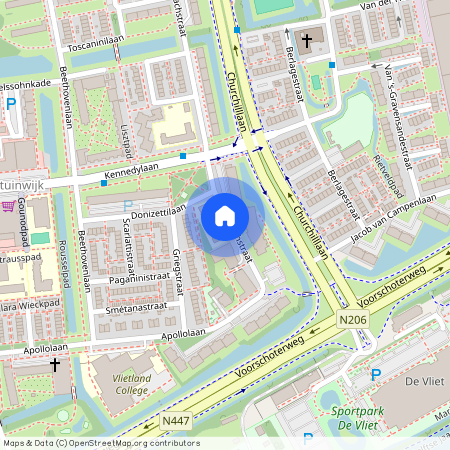 Fortuinwijk-Zuid, 2324 HG, Bachstraat, Leiden