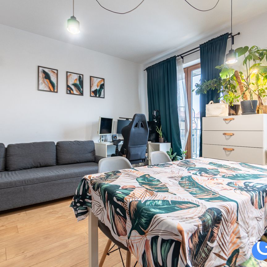 2-pok 44m2 *Chełmońskiego* parking, balkon - Zdjęcie 1