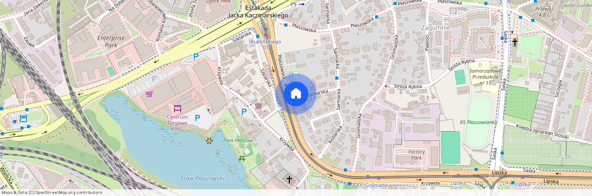 ul. Strycharska, Płaszów, Podgórze, Kraków, małopolskie