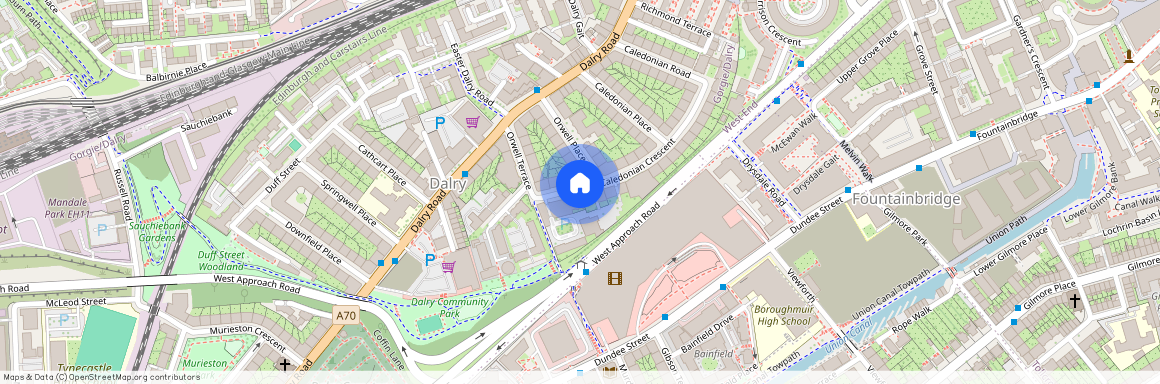 James Square, Caledonian Crescent, Edinburgh, EH11