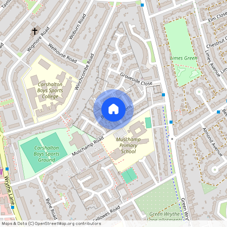 Bakers Gardens, Surrey SM5