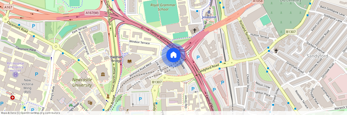 10F, Victoria Square, Jesmond, Newcastle Upon Tyne, NE2 4DE