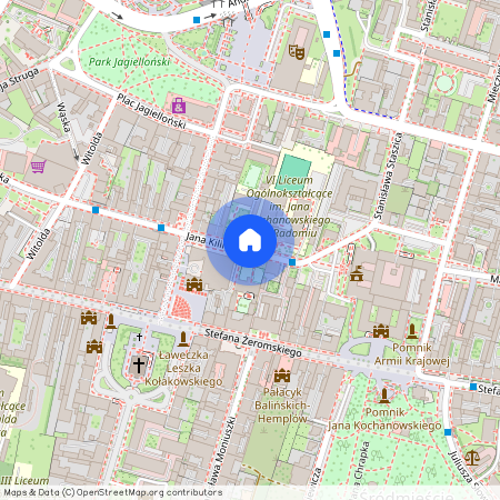 ul. Jana Kilińskiego, Śródmieście, Radom, mazowieckie