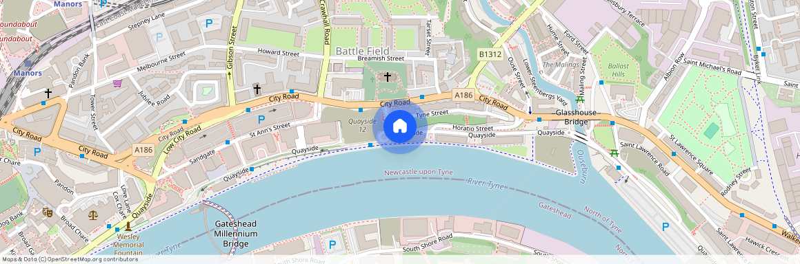 Mariners Wharf, Quayside, NE1, Newcastle Upon Tyne