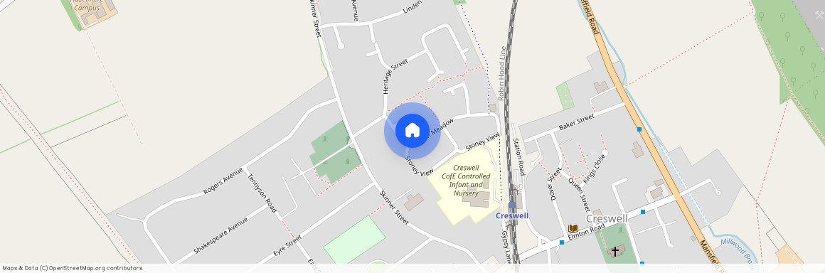 Canyon Meadow, Creswell, Worksop