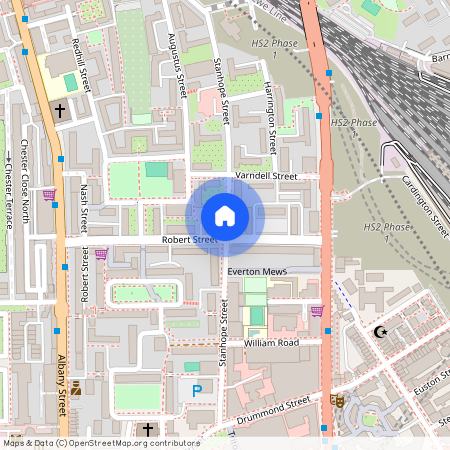 Stanhope Street, Euston, London, NW1