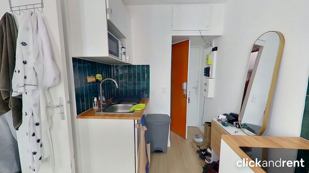 Charmant studio meublé au 3ᵉ étage – Paris 14ᵉ - Photo 1