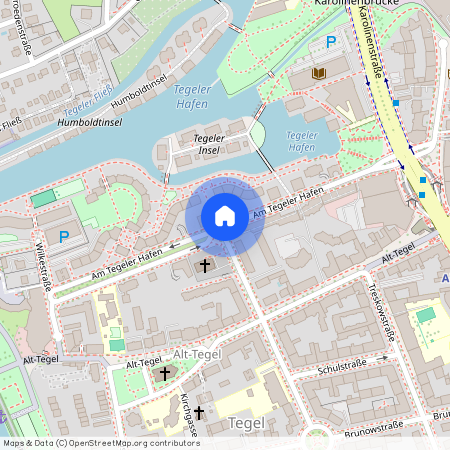 Am Tegeler Hafen, Berlin, Tegel, 13507