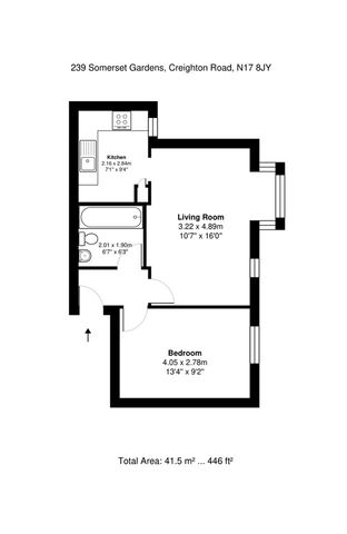 1 Bed Flat, Creighton Road, N17 - Photo 5