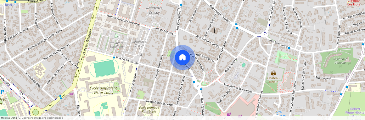 Rue Peydavant, Francja, Talence