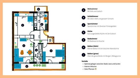 31/2-ROOM APARTMENT IN BERN - SANDRAIN, FURNISHED, TEMPORARY - Photo 4