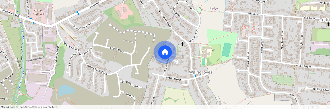 Queens View Drive, Waingroves