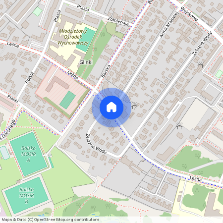 ul. Leśna, Włocławek, kujawsko-pomorskie