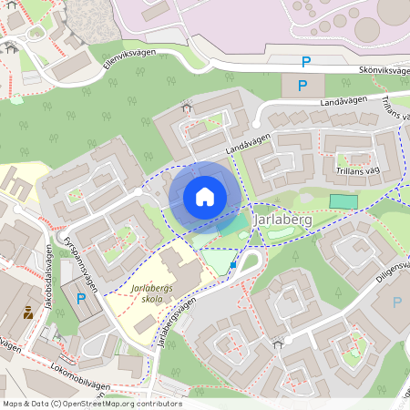 Fyrspannsvägen, Nacka