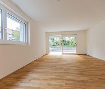 Moderne 3.5-Zimmerwohnung mit Gartensitzplatz zu vermieten - Foto 2
