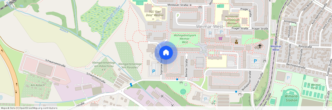 Soproner Straße 20, 99427 Weimar