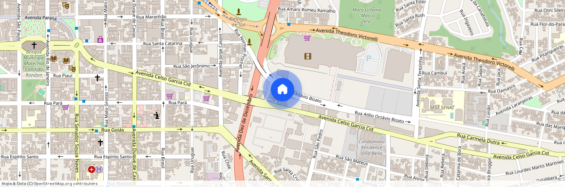 Rua Attilio Octavio Bizatto, 480, Londrina, Londrina - PR, 86010-345, Brazil