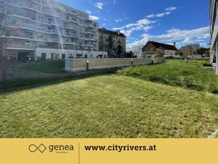 CITY RIVERS | Innenstadt Wohnung mit Garten | Neubau | Hohe Decken - Photo 2